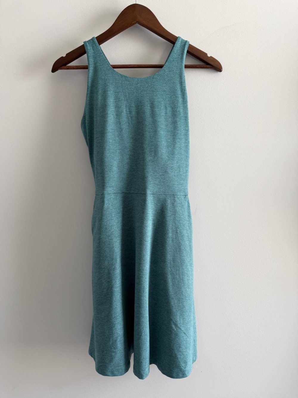 Patagonia Teal Scoop-Neck Mini Dress
